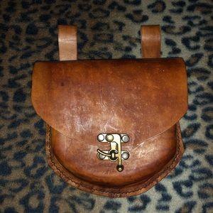 Saddle hip pouch- belt not included